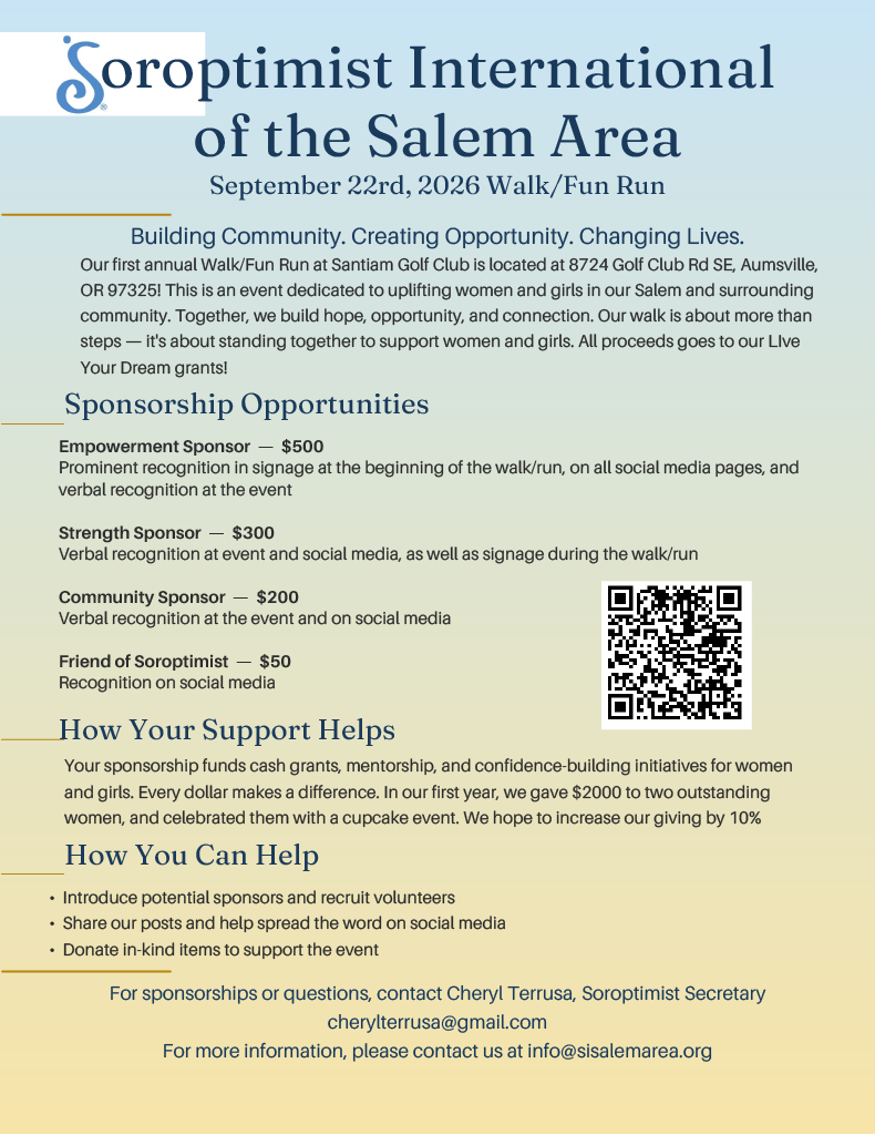 Fun Run Sponsorship